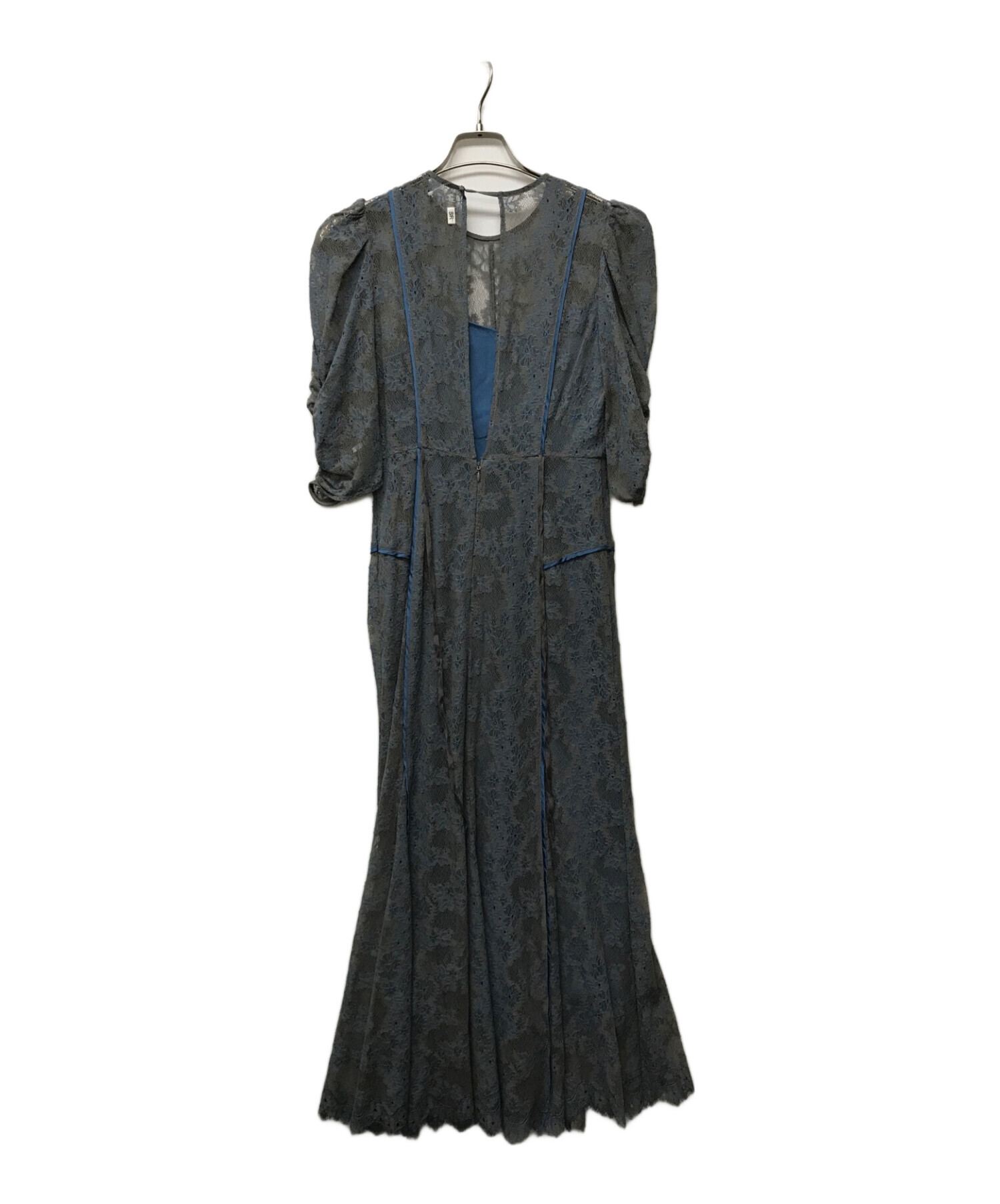 中古・古着通販】FRAY ID (フレイ アイディー) パイピングレースドレス