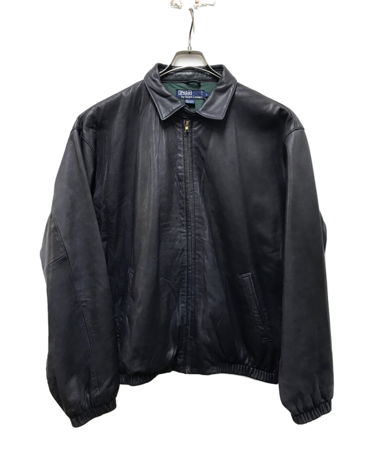 中古・古着通販】POLO RALPH LAUREN (ポロ・ラルフローレン) 90Sレザー