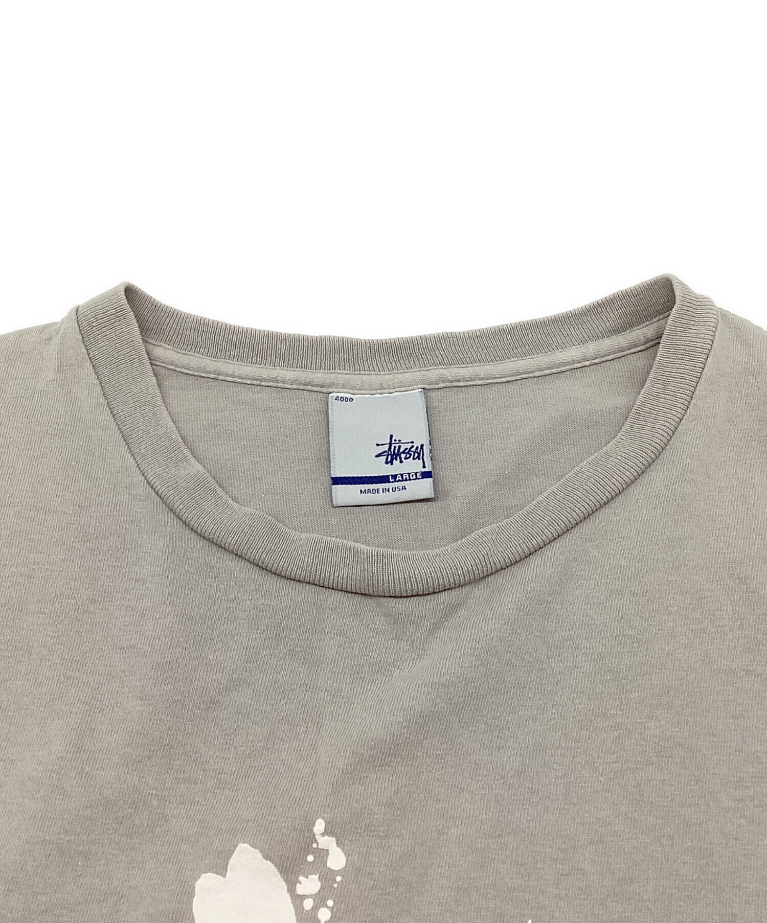 中古・古着通販】stussy (ステューシー) スプラッシュペイントロゴT