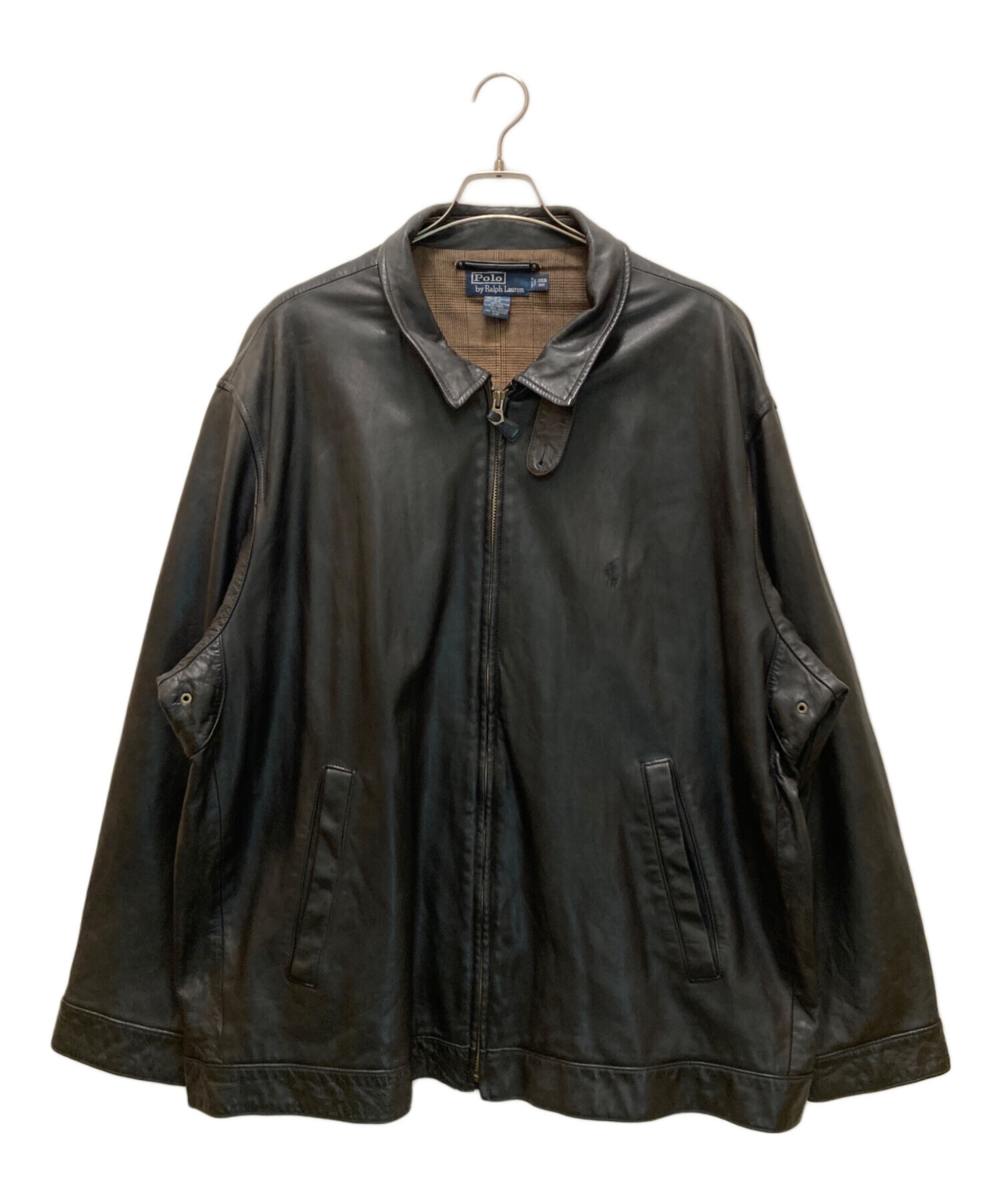 激レア！ラルフローレン レザージャケットスイングトップタイプ