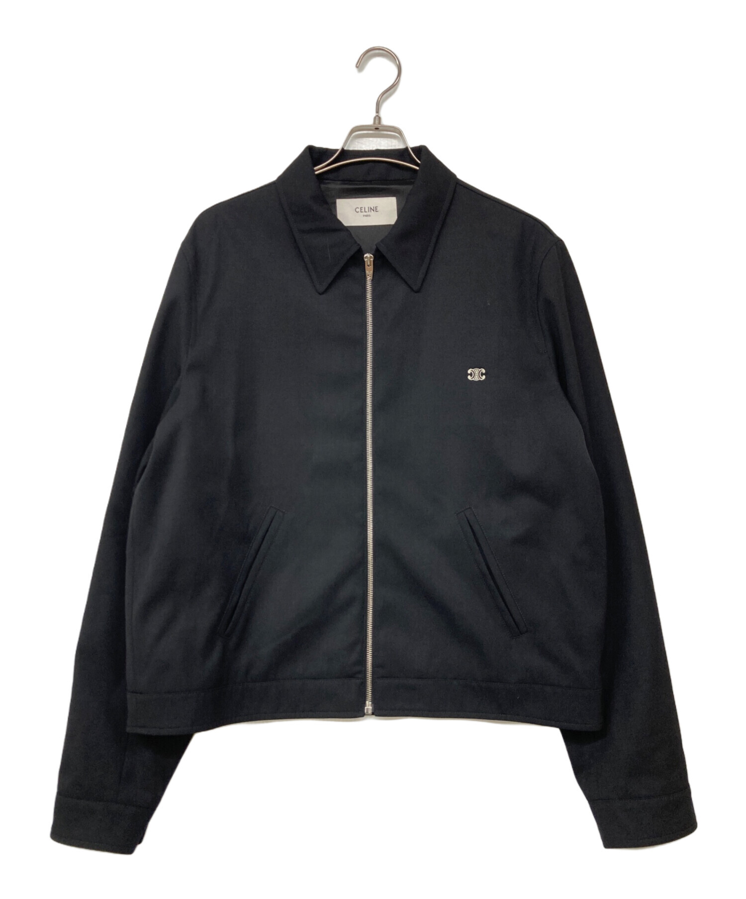 中古・古着通販】CELINE (セリーヌ) トリオンフ ブルゾン ブラック