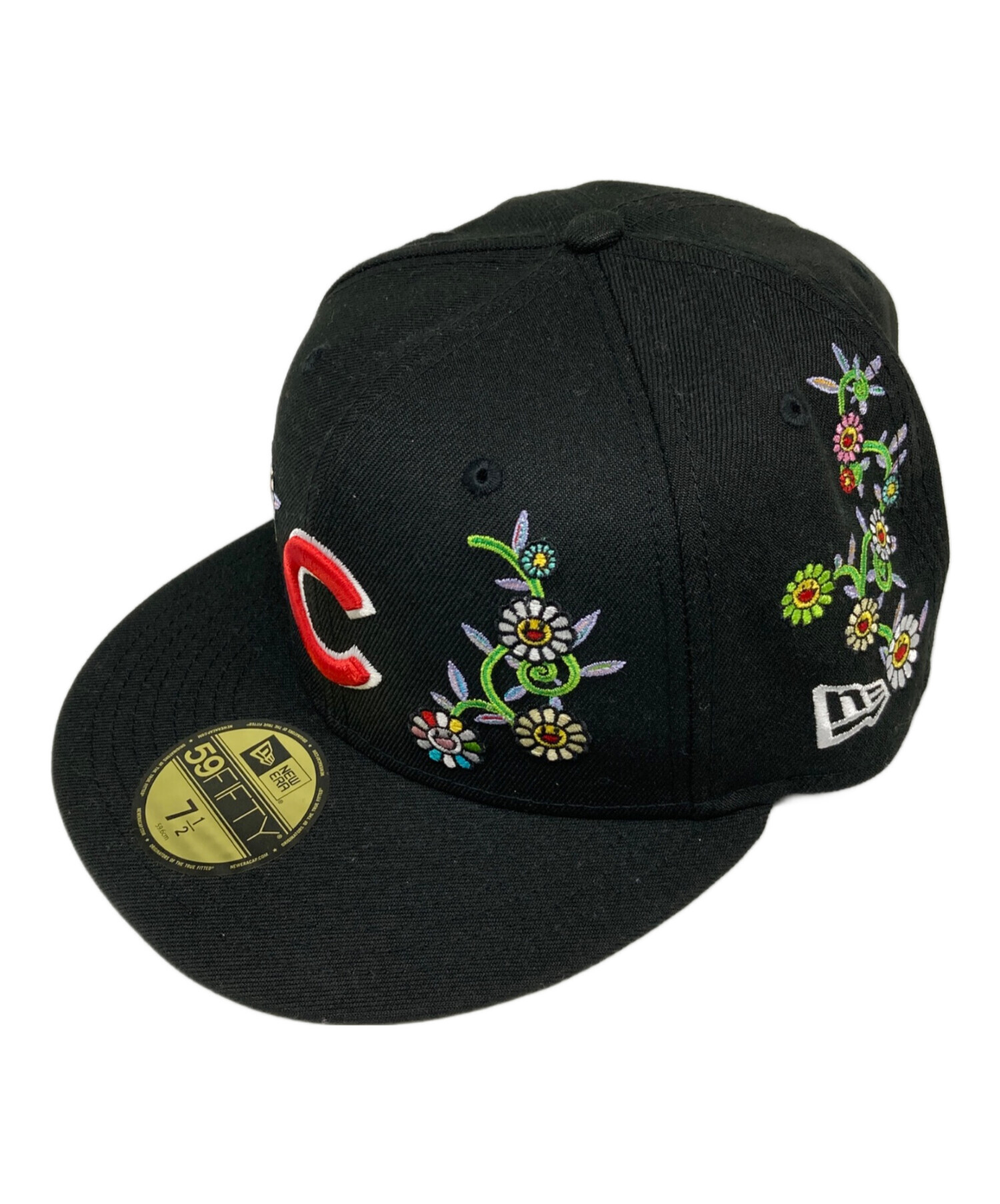 村上隆7-3/8 in Tokyo 2025黒 ニューエラ ドジャース キャップ 【公式