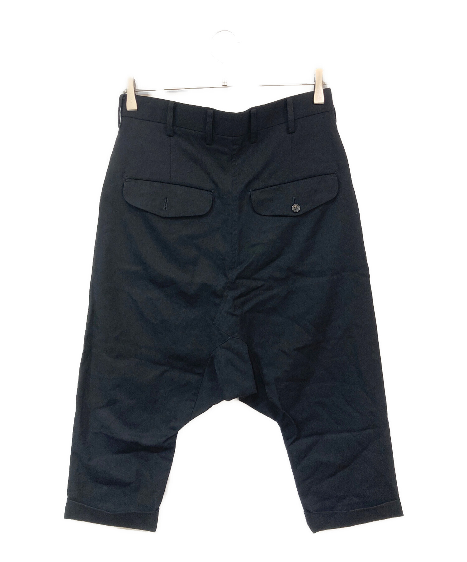 中古・古着通販】GANRYU (ガンリュウ) サルエルパンツ ブラック サイズ