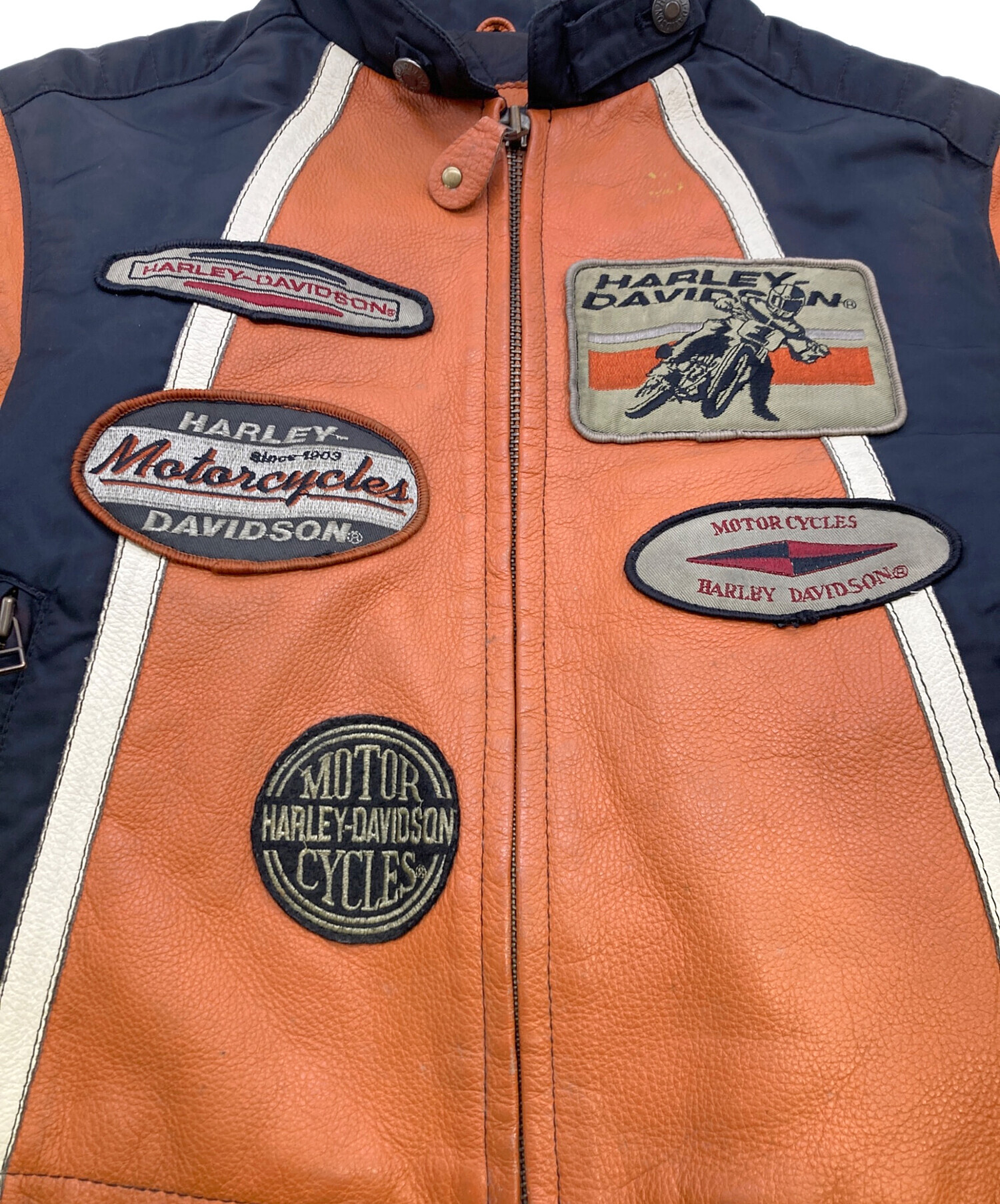 中古・古着通販】HARLEY-DAVIDSON (ハーレーダビッドソン) レザー