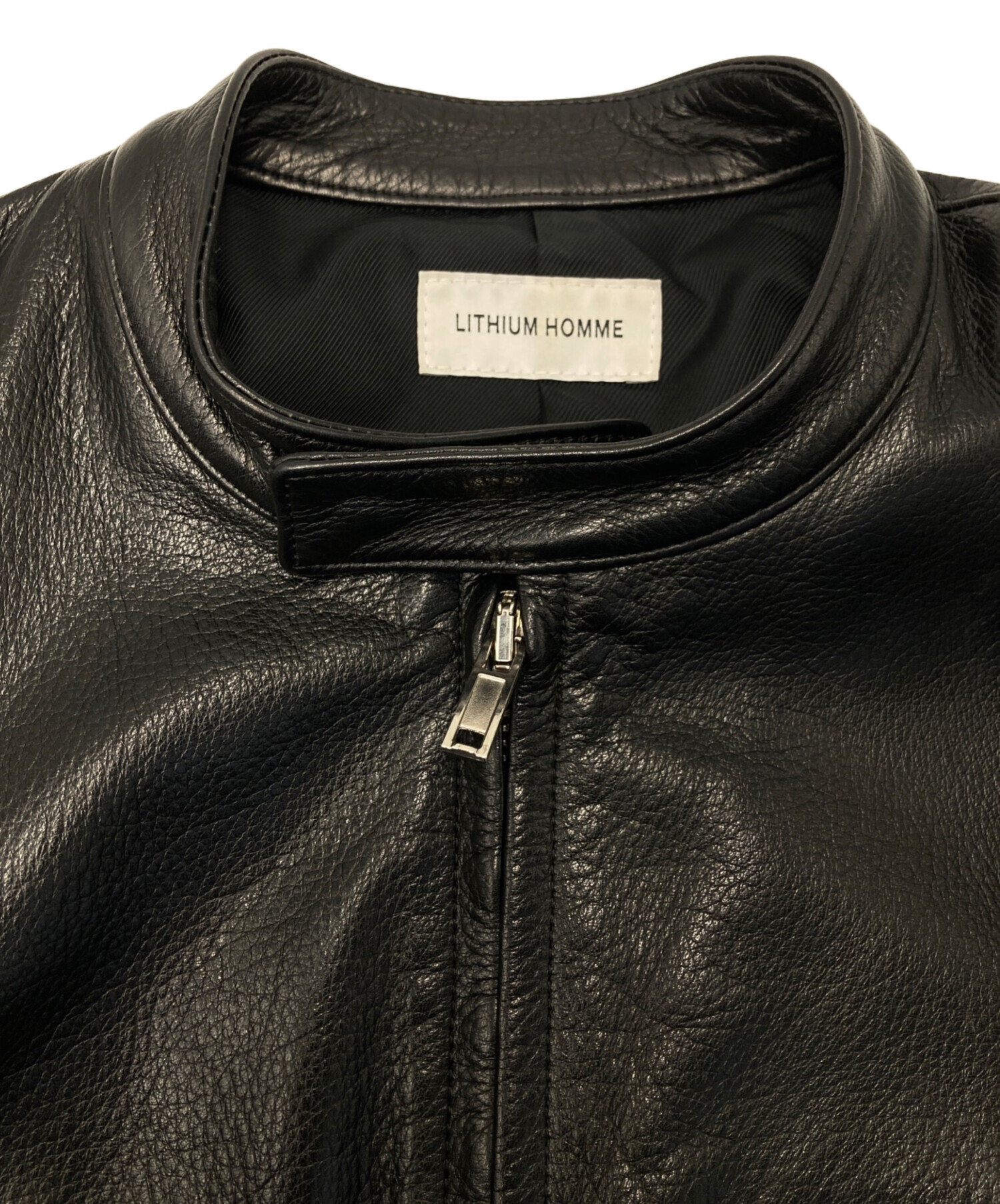 中古・古着通販】LITHIUM HOMME (リチウムオム・ファム) LEATHER