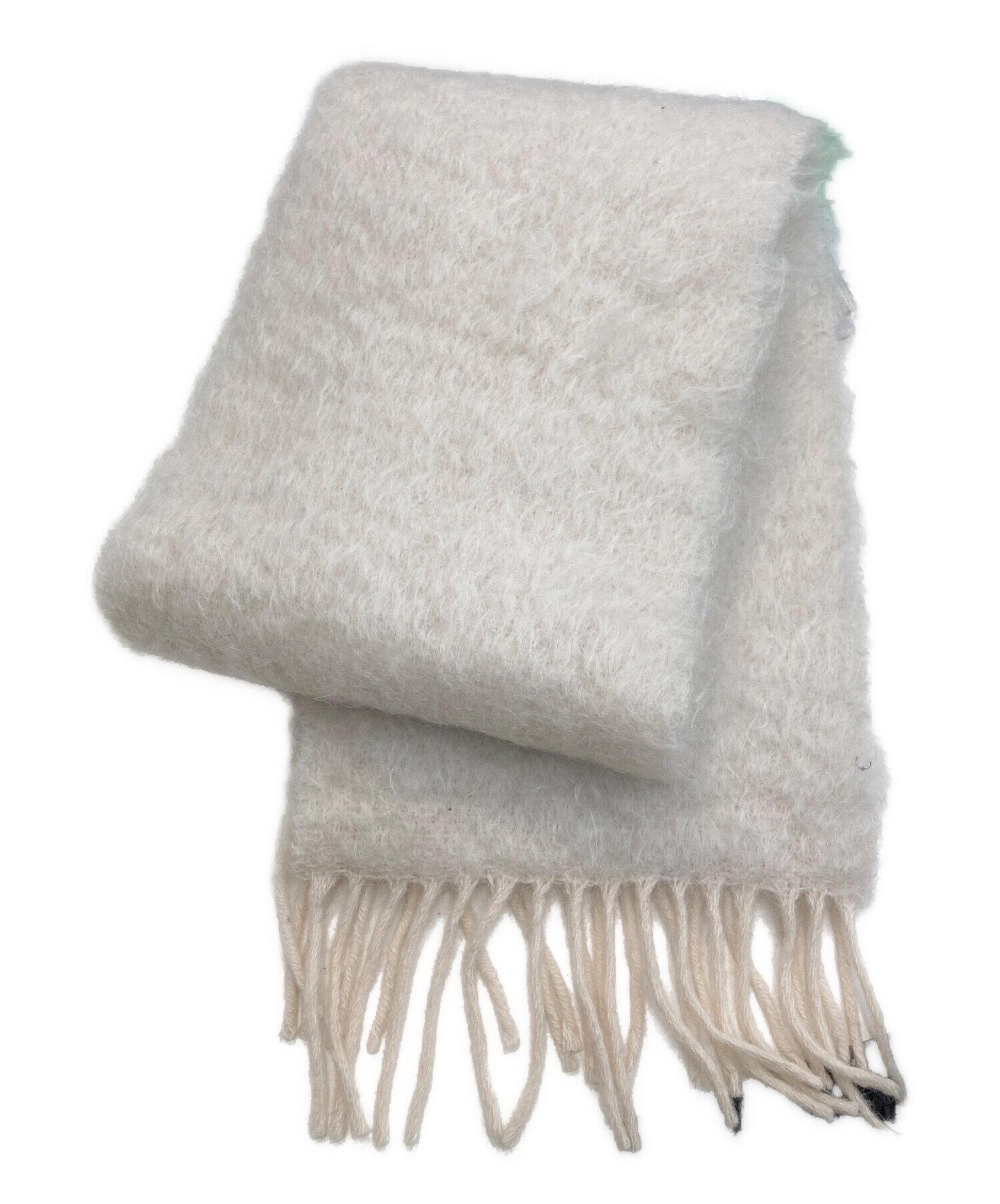 中古・古着通販】LOEWE (ロエベ) モヘアマフラー ホワイト｜ブランド