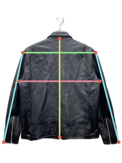 革ジャン ライダース 「Salt＆Pepper」レザートラッカー ジャケット