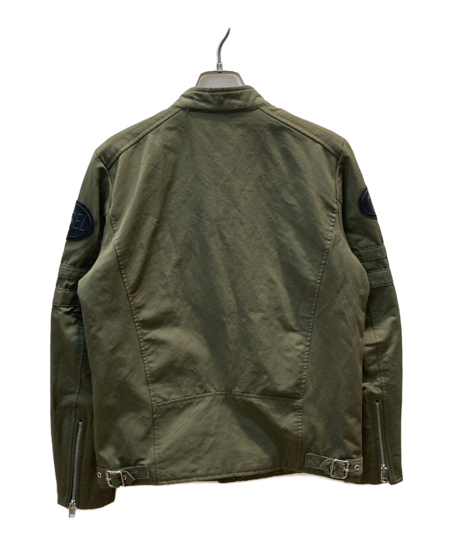 中古・古着通販】DIESEL (ディーゼル) J-GLORY ライダースジャケット