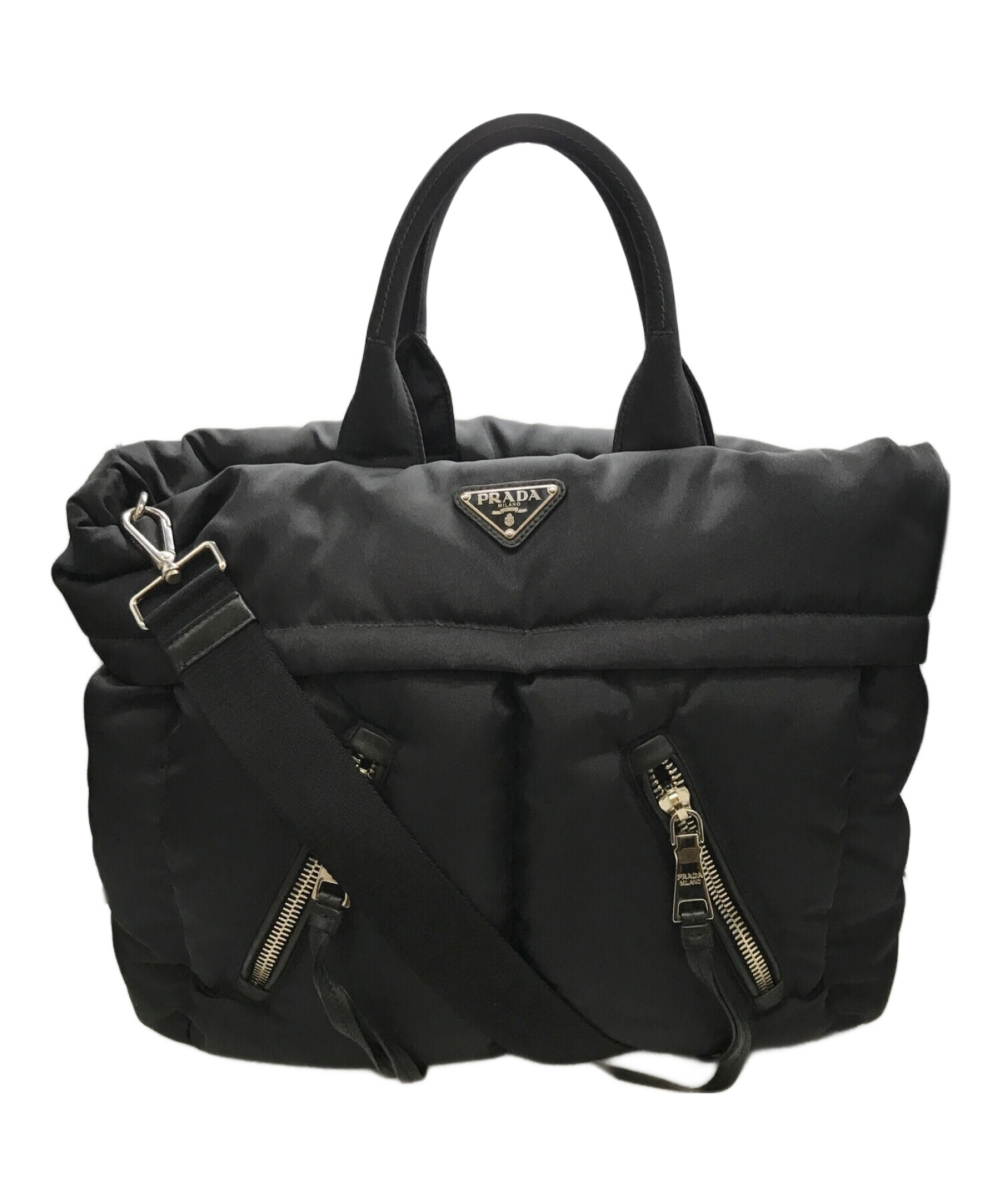 中古・古着通販】PRADA (プラダ) テスートボンバー トートバッグ