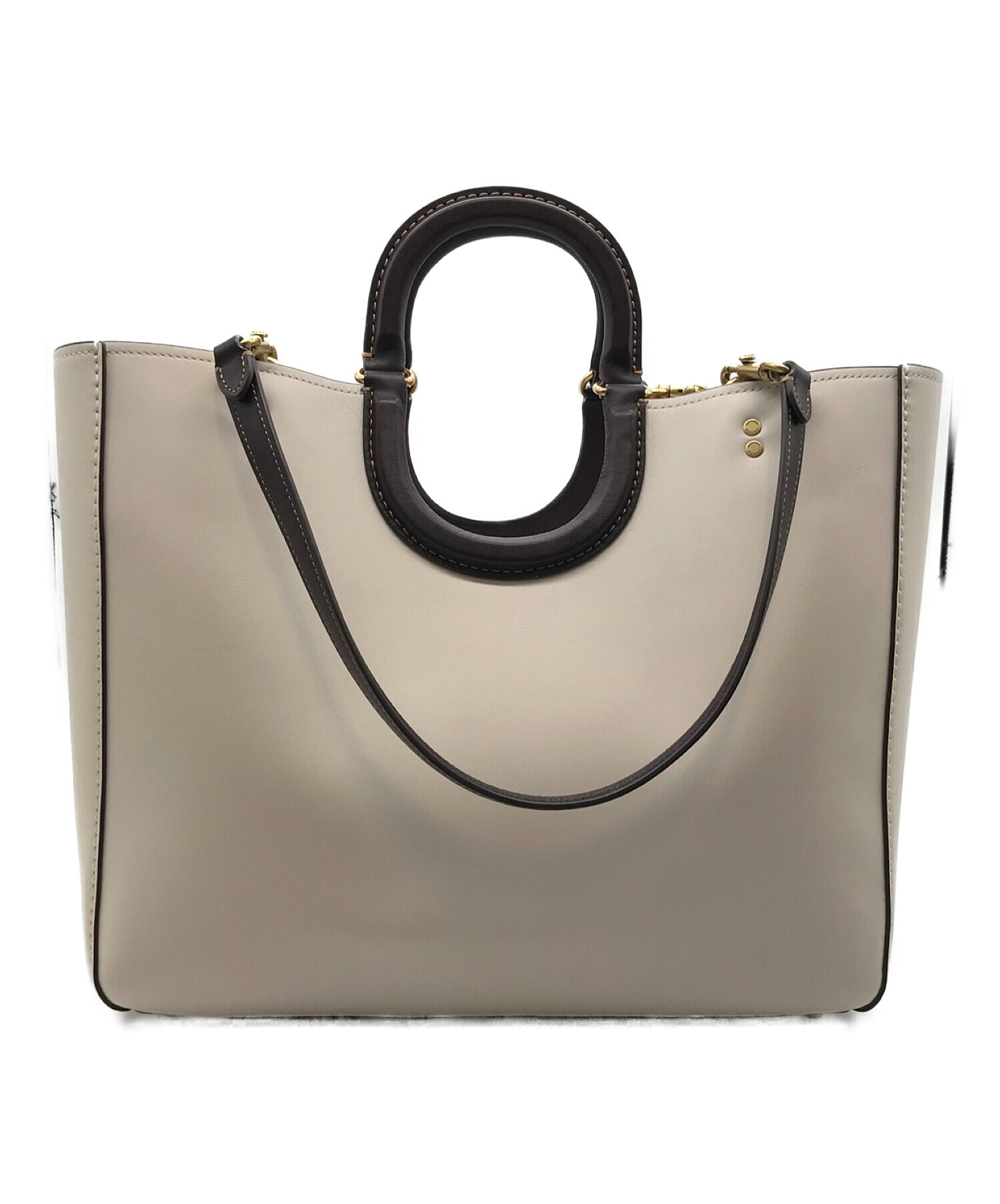 最終値下げ⭐︎COACH トート・カラーブロック 品番: CH592 B4CAH 公式