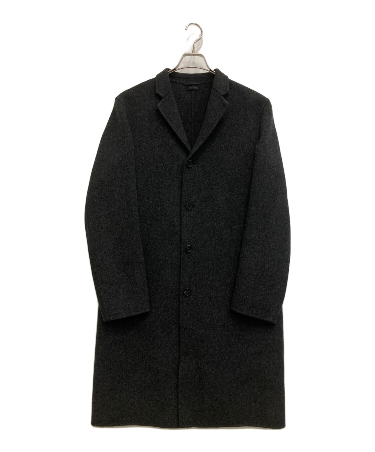 中古・古着通販】JIL SANDER (ジルサンダー) チェスターコート グレー