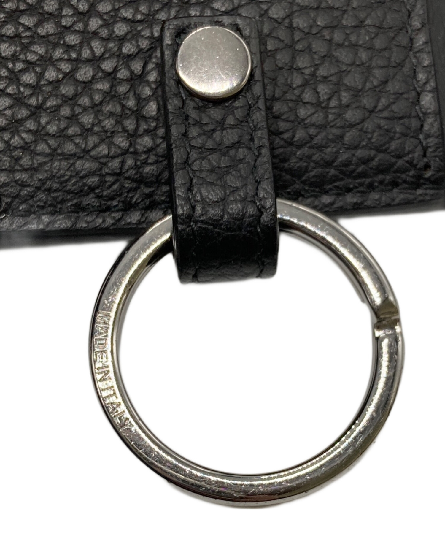 中古・古着通販】DIOR (ディオール) レザーキーケース ブラック