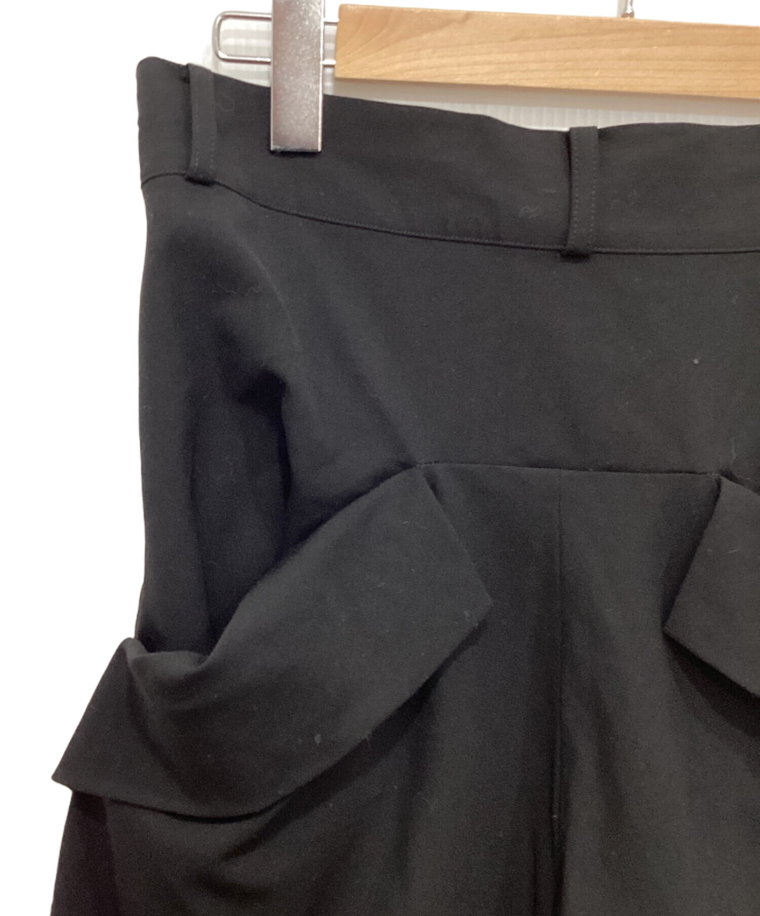 中古・古着通販】LIMI feu (リミフゥ) サルエルパンツ ブラック サイズ