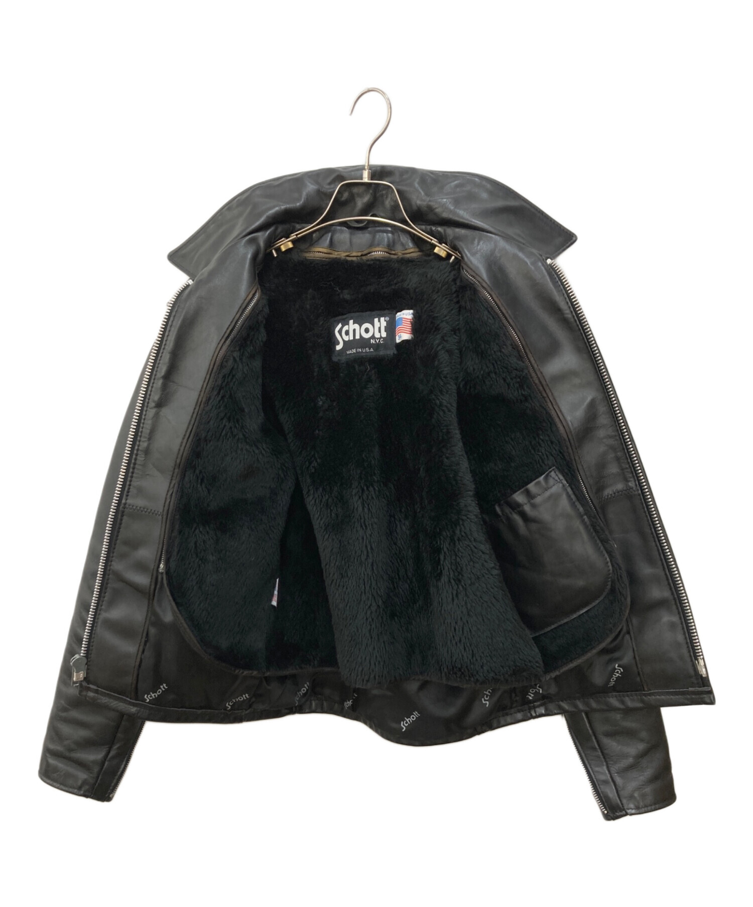 中古・古着通販】Schott (ショット) ライナー付643シングル