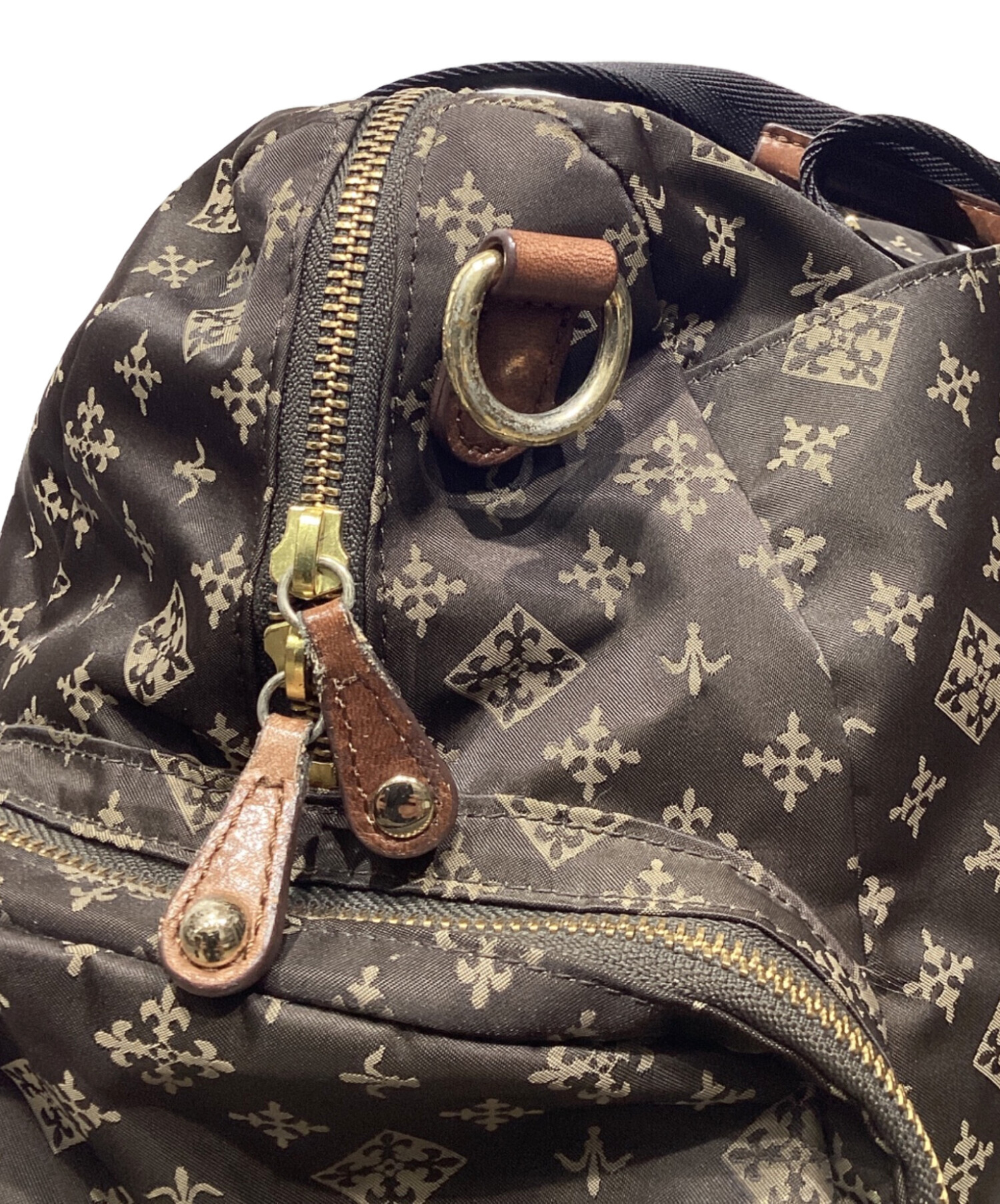 中古・古着通販】russet (ラシット) ボストンバッグ ブラウン