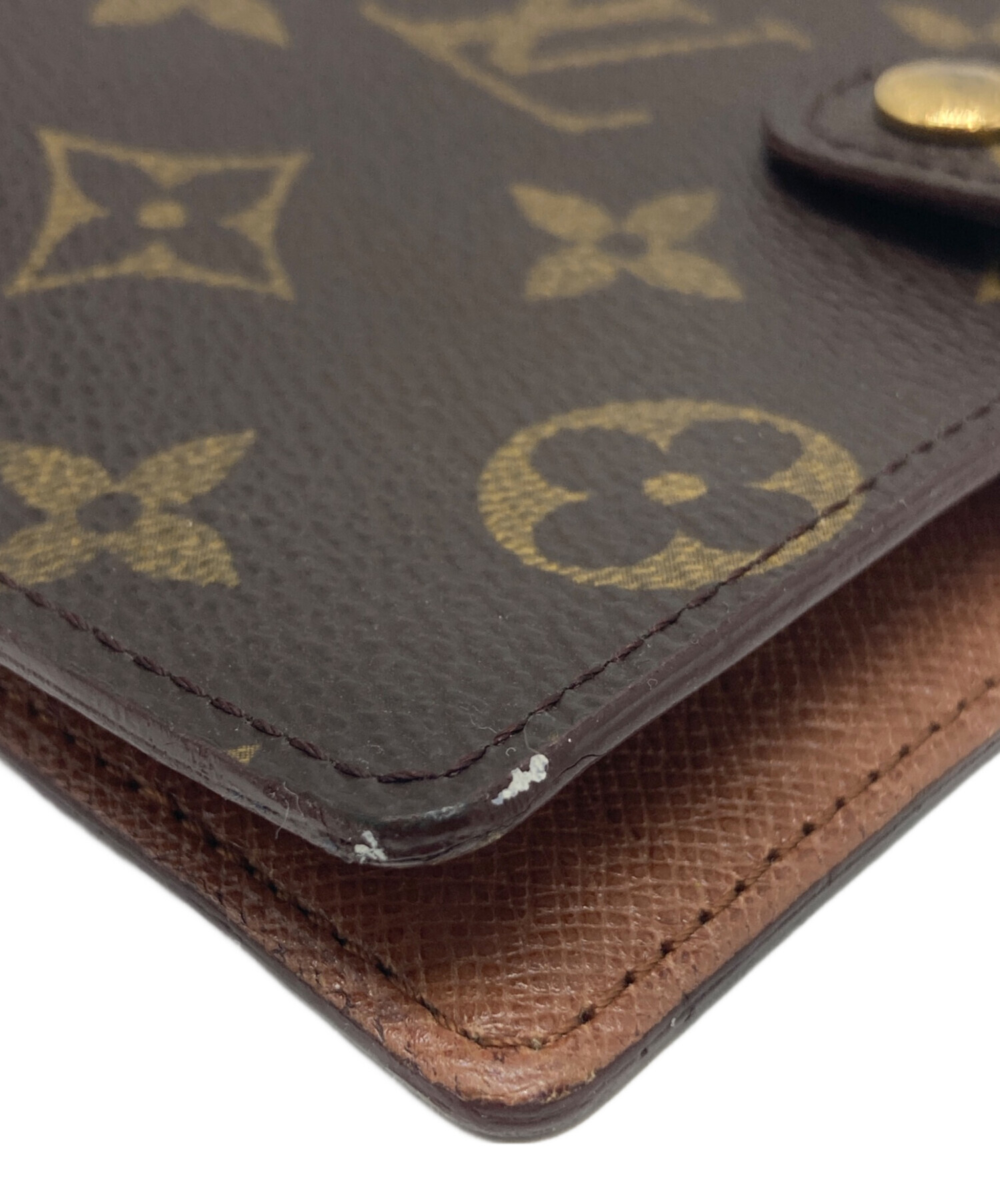 中古・古着通販】LOUIS VUITTON (ルイ ヴィトン) 手帳カバー ブラウン