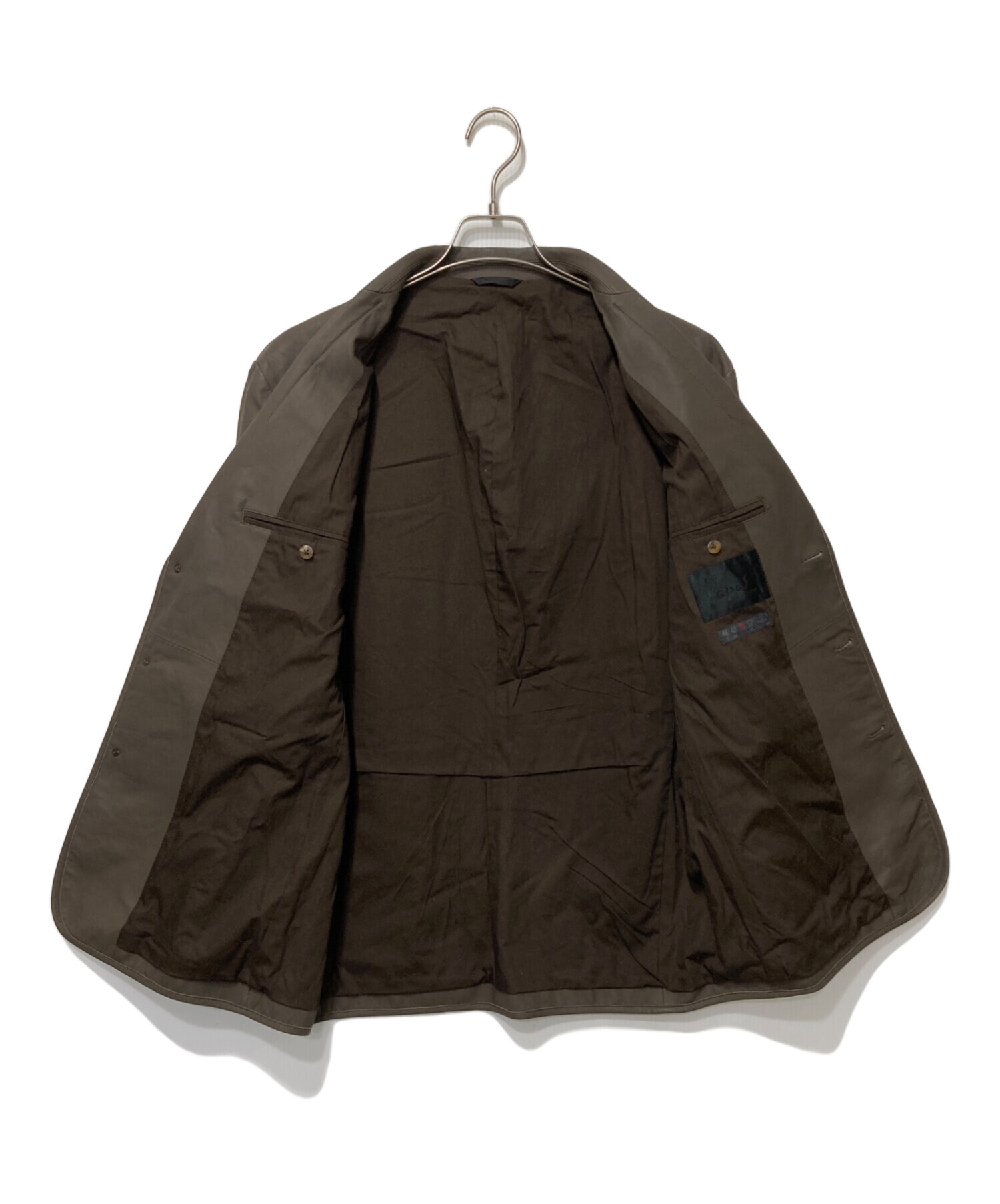 中古・古着通販】PAPAS (パパス) レザージャケット ブラウン サイズ:L