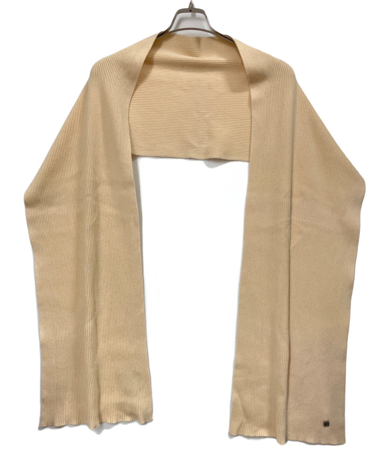 中古・古着通販】CHANEL (シャネル) カシミヤマフラー ベージュ