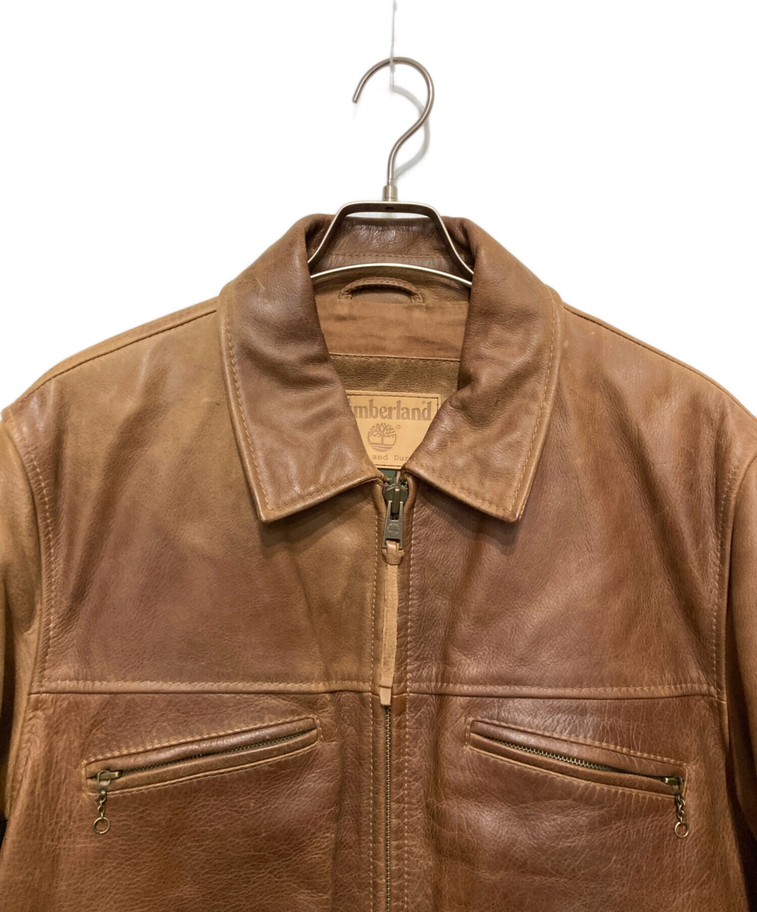 中古・古着通販】Timberland (ティンバーランド) レザージャケット