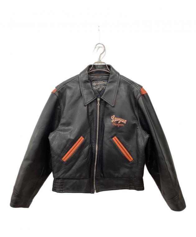 中古・古着通販】CHEVIGNON (シェビニオン) レザージャケット ブラック