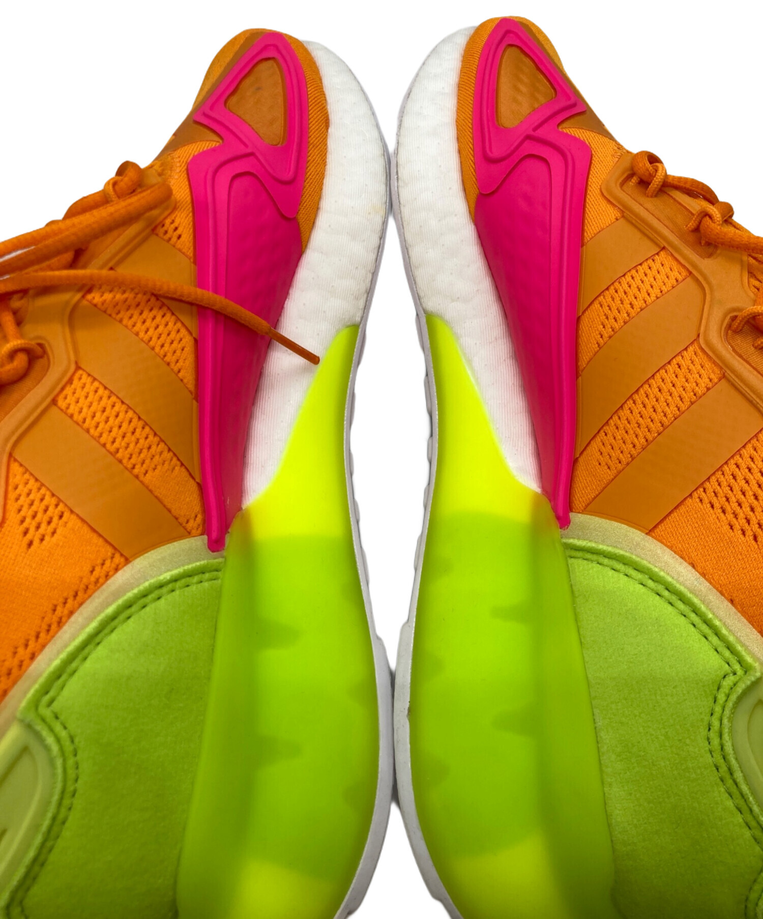 中古・古着通販】adidas ZX 2K BOOST “White/Bright Orange/Semi Solar