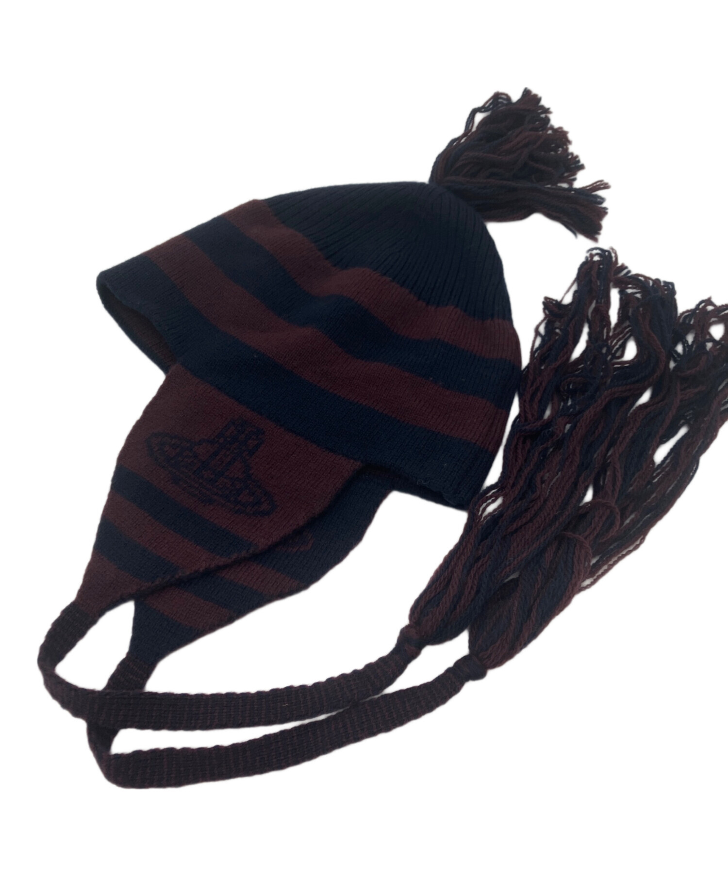 Vivienne Westwood ニット帽 パープル系 廃盤 Vivienne Westwood