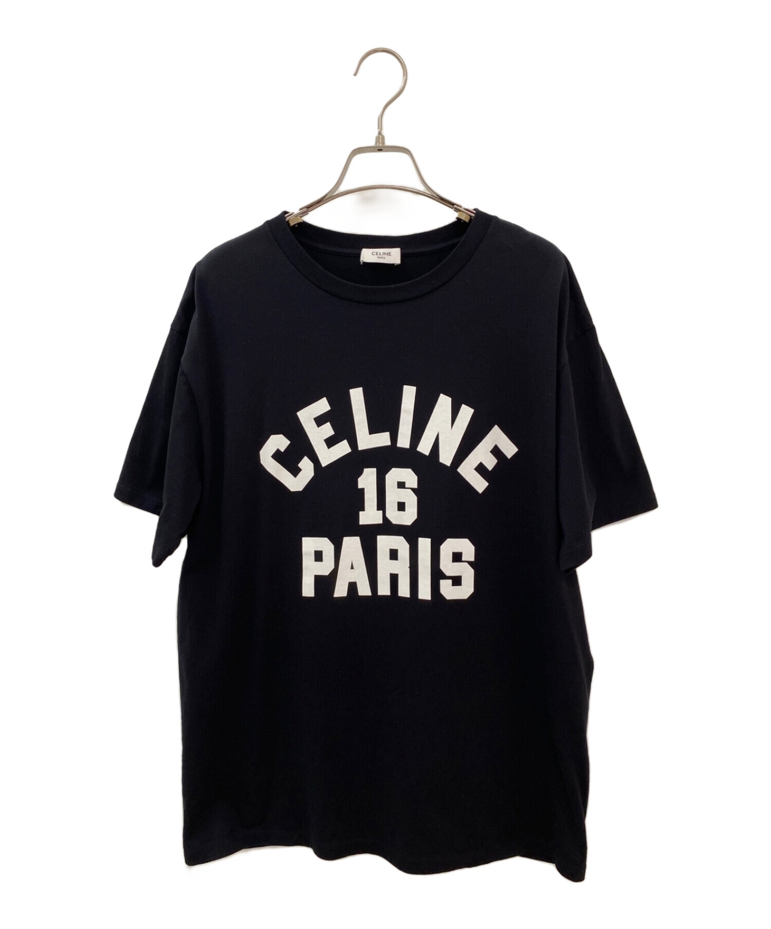 CELINE ロゴ Tシャツ 黒