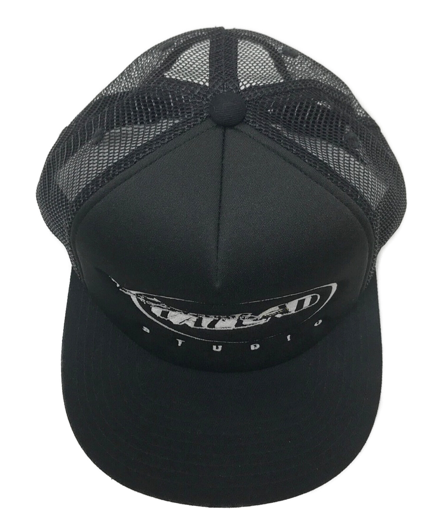 新品 ブラックvallad studio メッシュ キャップ mesh cap
