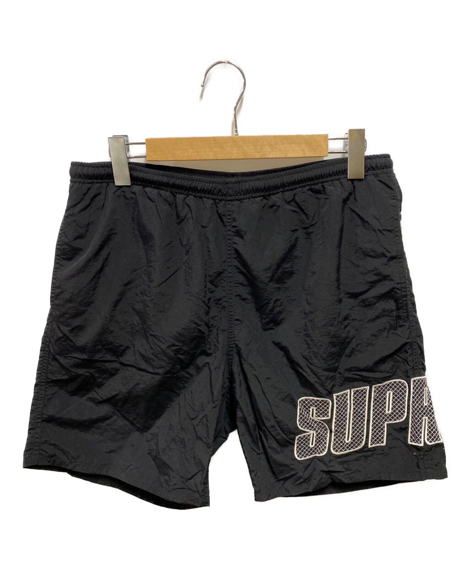 Supreme Logo Appliqu Water Short海パンイエローS