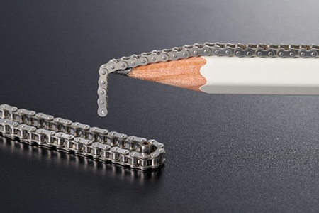 世界最小 超小形ローラチェーン「エプシロンチェーンTMステンレス仕様