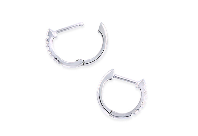 K10ホワイトゴールドダイヤモンドピアス(RPE114)|TSUTSUMI（ジュエリー