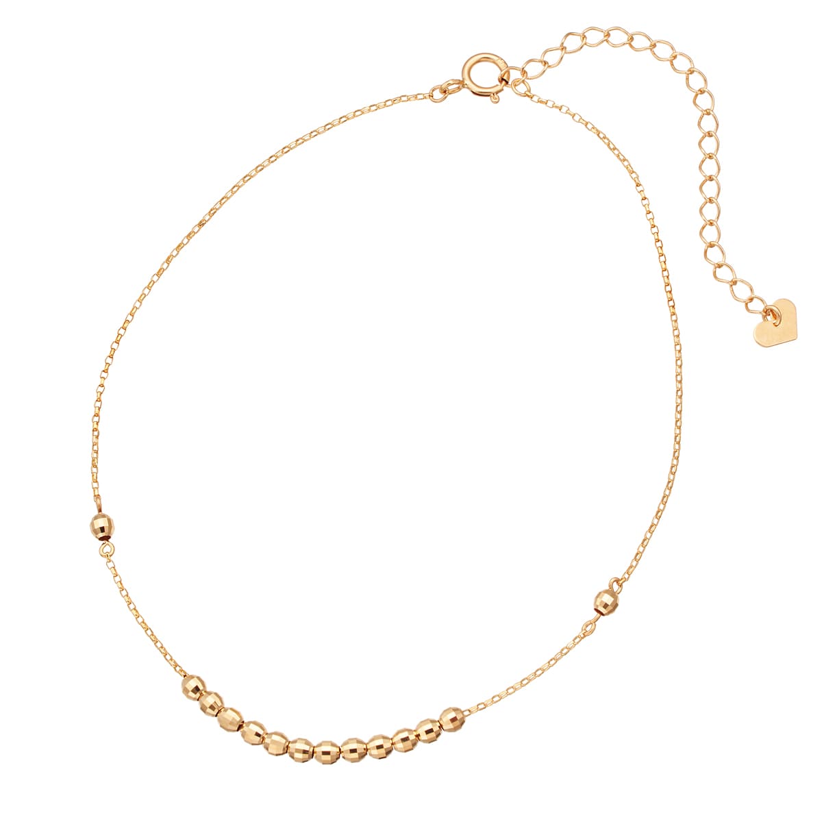 K18イエローゴールドアンクレット(RBL629)|TSUTSUMI（ジュエリーツツミ