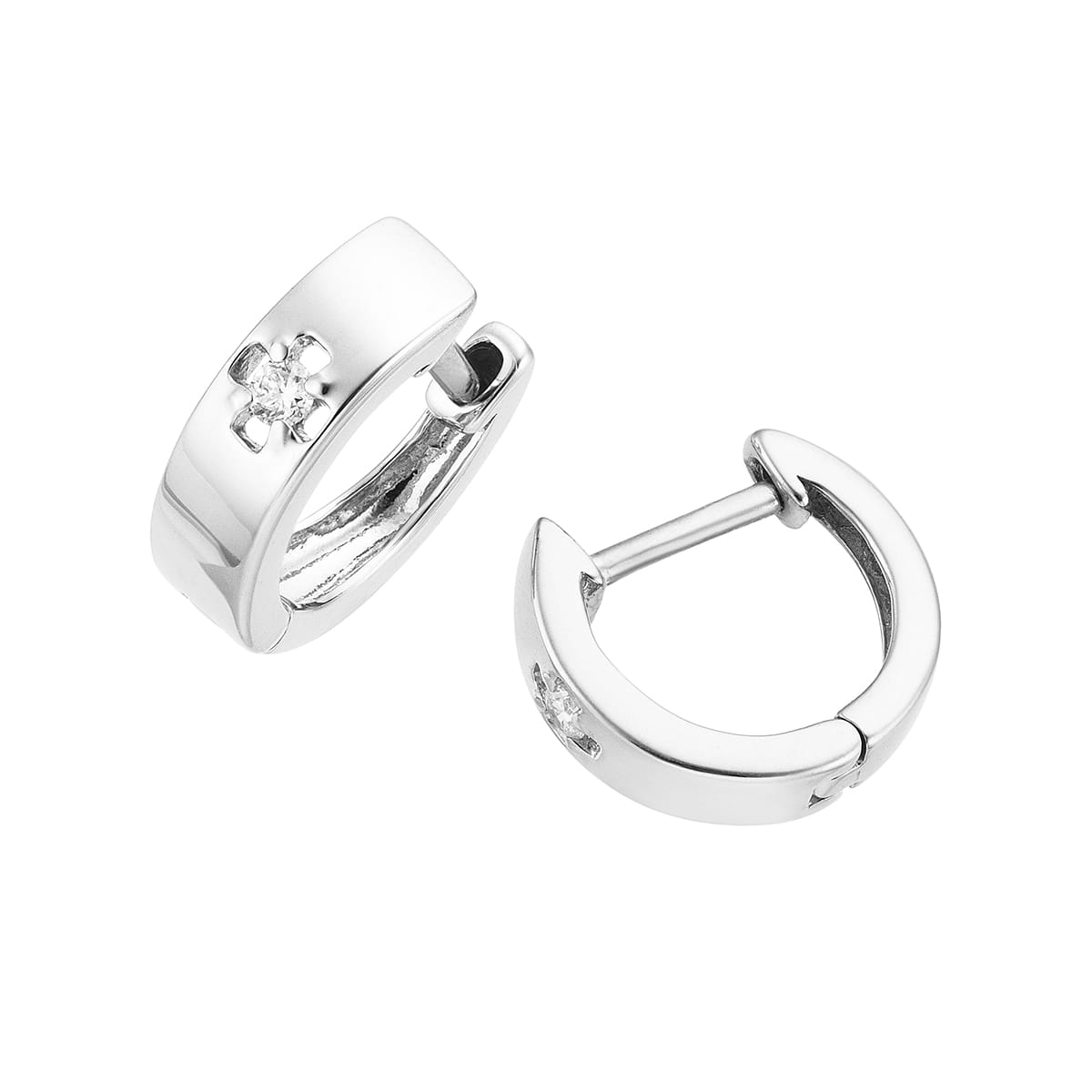 K10ホワイトゴールドダイヤモンドピアス(RPE552-003)|TSUTSUMI