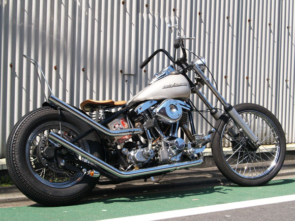 ハーレーダビッドソン ショベルヘッド ピーナッツタンク ショベル