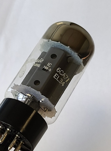 Matsushita 6CA7 真空管 2本セット