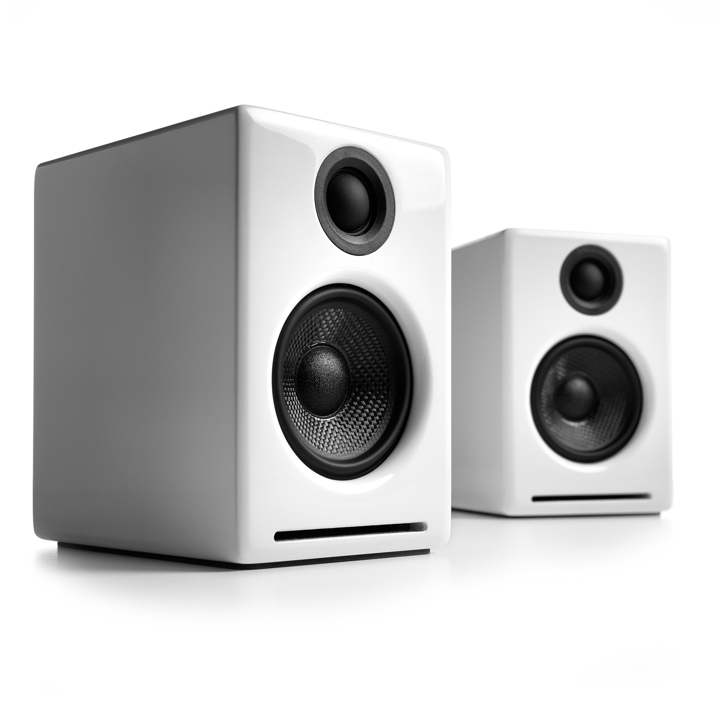 Audioengine: A2+ Wireless Powered Speakers w/ Bluetooth - White