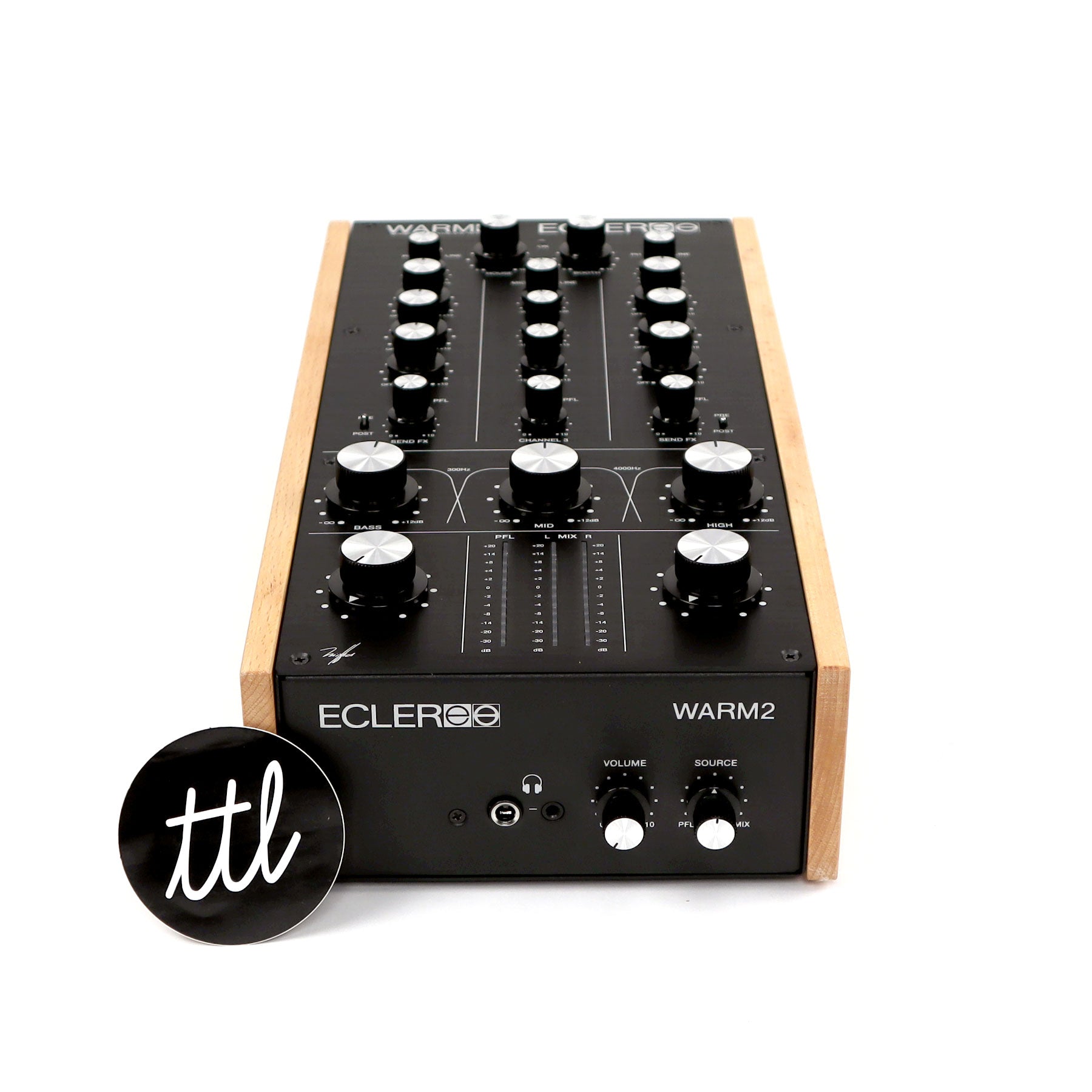 Ecler: WARM2 Two-Channel Analogue Rotary Mixer – TurntableLab.com