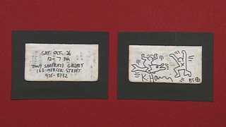 キース・ヘリングのイラスト付サイン｜開運！なんでも鑑定団｜テレビ東京