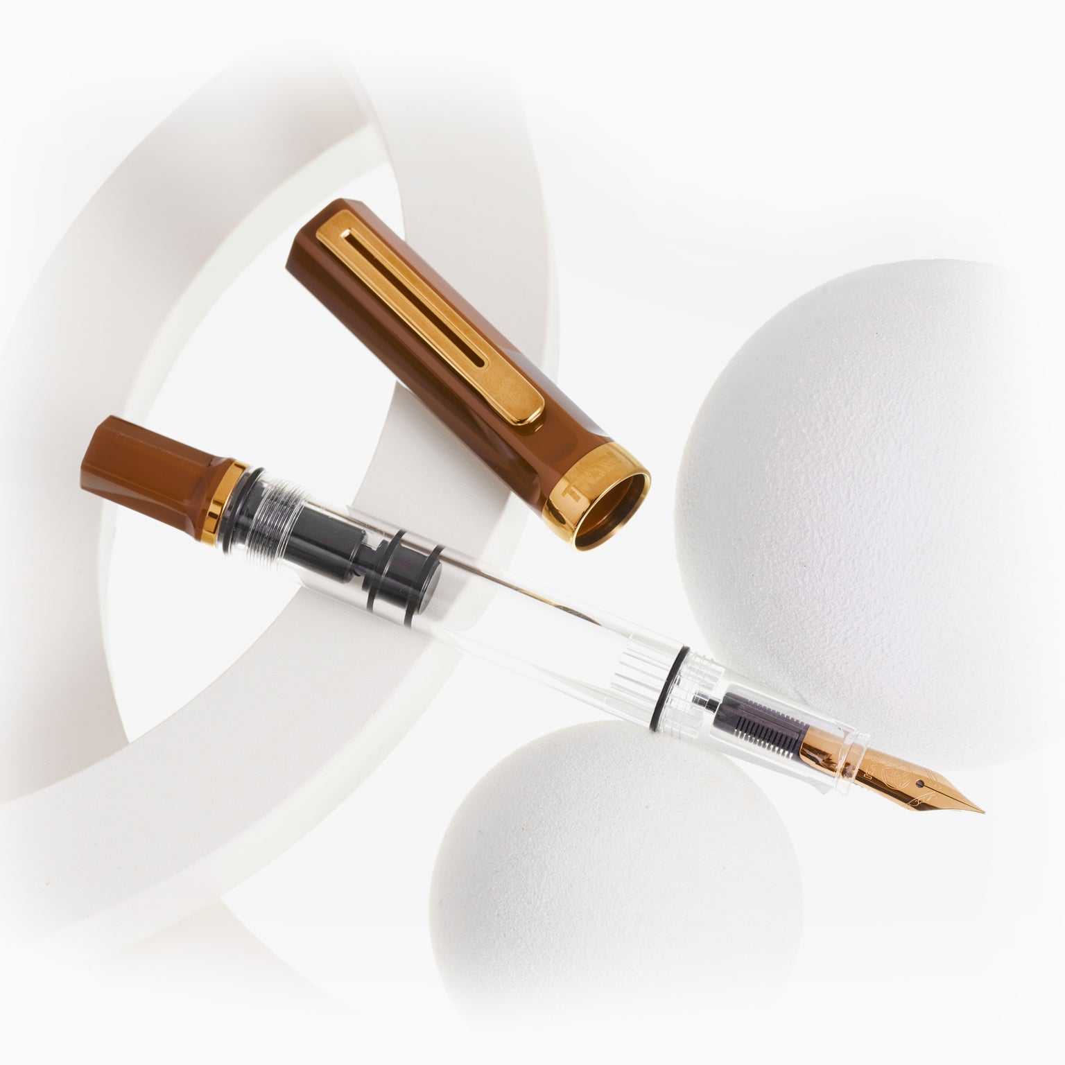 TWSBI エコ エスプレッソ STUB1.1 TWSBI ECO Espresso Bronze Fountain Pen