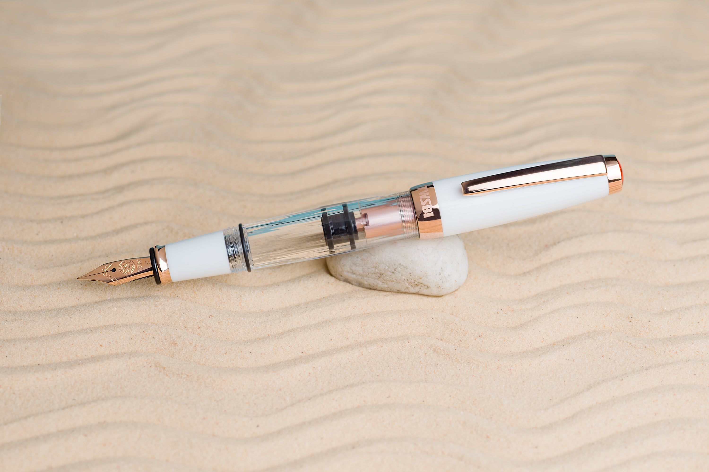 TWSBI Diamond Mini White RoseGold V2 Fountain Pen