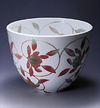 有田焼 田中一晃作釉裏紅（ゆうりこう）