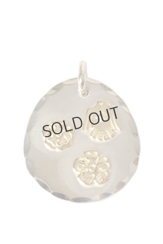 鷲見太郎　フラワー　タタキ　廃盤 鷲見 太郎 /Taro Washimi M 18金 ピンクゴールド フラワーピアス（廃盤