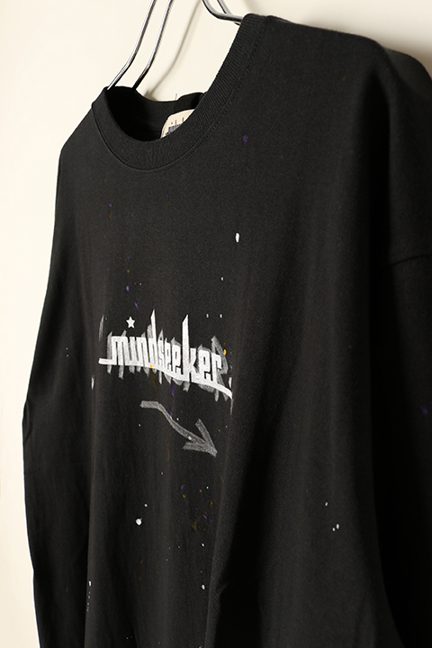 mindseeker マインドシーカー HAND PAINT & GRAFFITI L/S TEE{-BCS