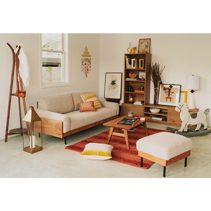 unico ソファ トレル オットマン 【公式通販】