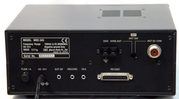 JRC NRD-345, Japan Radio nrd345