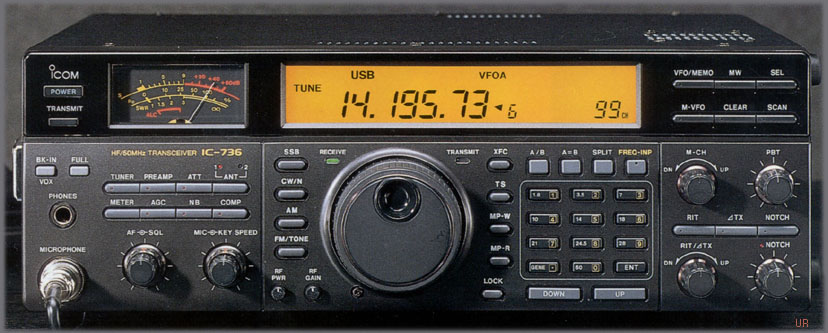 アイコム IC-736S(ACタイプ) HF/50MHz ALL MODE アイコム IC-736S(AC
