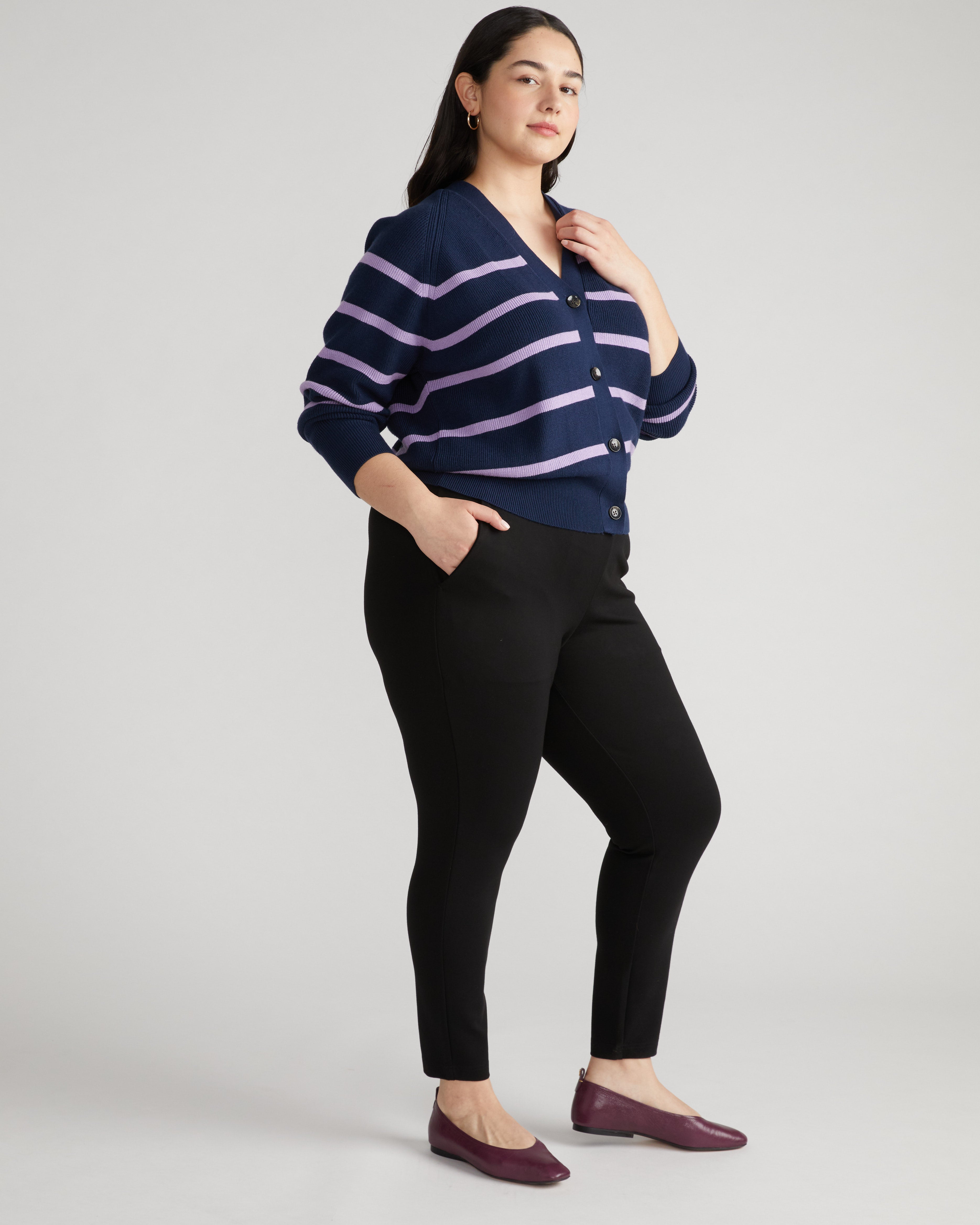 Minimalist Moro Pocket Signature Ponte Pants - Black – Universal