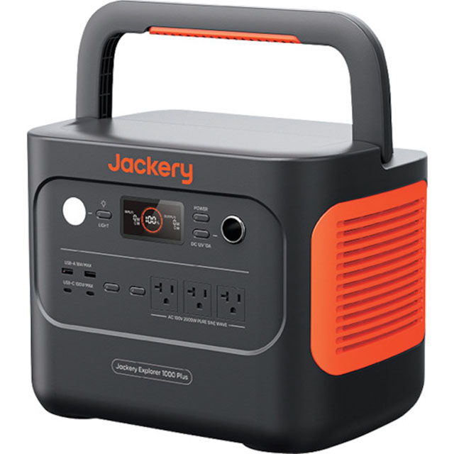 大容量ポータブル電源1002Wh ～Jackery JVCケンウッド BN-RB10-C～