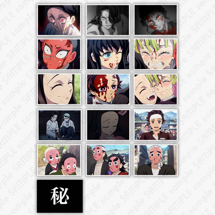 鬼滅の刃 ufo table ランダムブロマイドくじ ダイニング 真菰 立志編