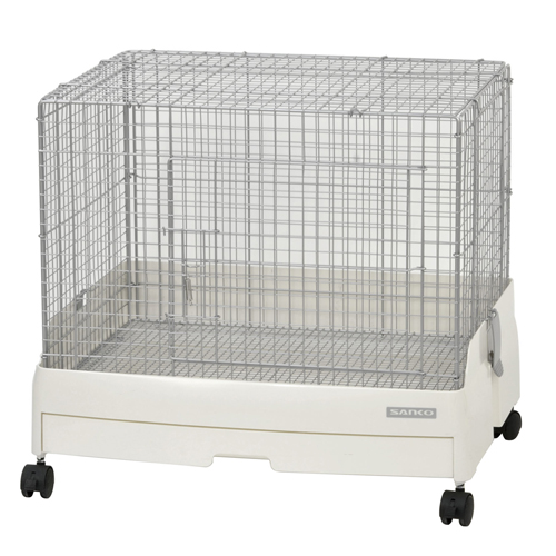 SANKO イージーホーム 60 ローメッシュ ワイヤースノコ仕様 ホワイト